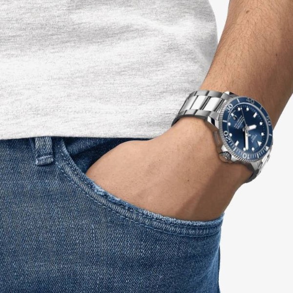 Tissot Seastar Watch on wrist