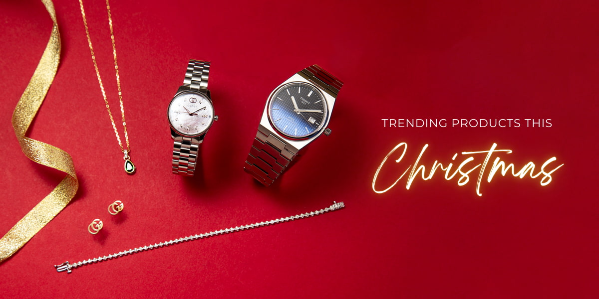 Trending Jewellery and Watches for Christmas Gifts at T.H.Baker