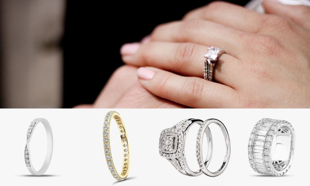 Womens wedding rings at T.H.Baker