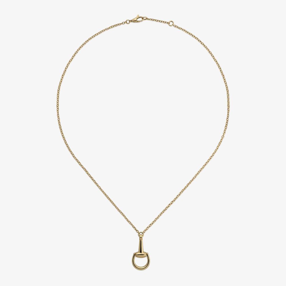 Gucci Horsebit 18ct Yellow Gold Chain Necklace