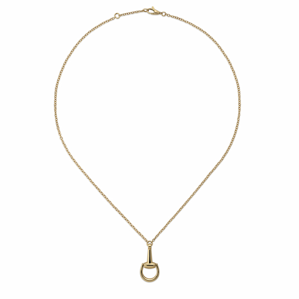 Gucci Horsebit 18ct Yellow Gold Chain Necklace