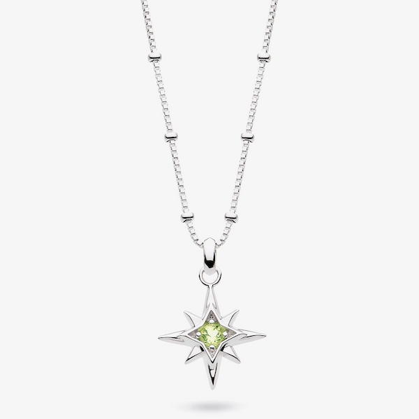Kit Heath Céleste August Aurora Birthstone Peridot Necklace