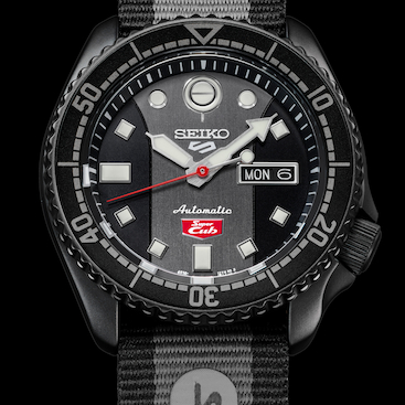 Seiko Honda Super Cub 5 Sports Dial and Bezel