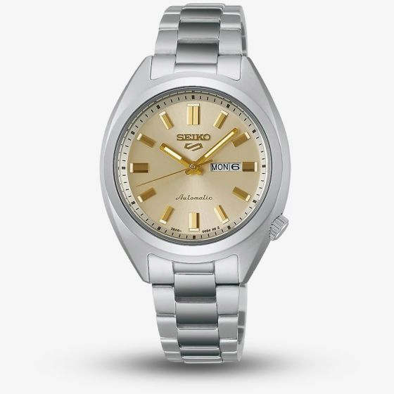 Seiko Ladies 5 Sports Hebitama SNXS Double Cream Dial Watch