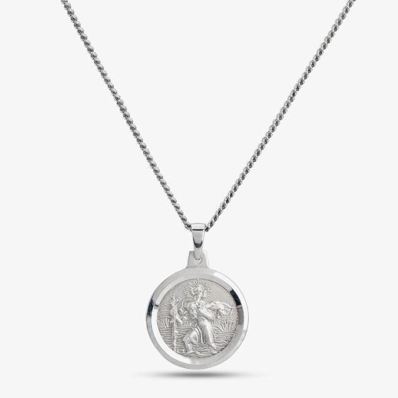 Silver Saint Christopher Christmas Gift Ideas for Him