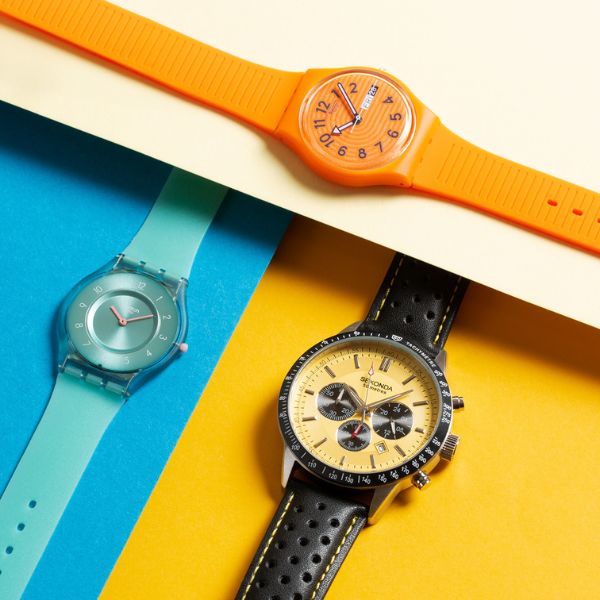 summer colourful watches