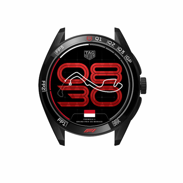 TAG Heuer Connected Calibre E5 X Formula 1 Edition Black Red Smart Watch