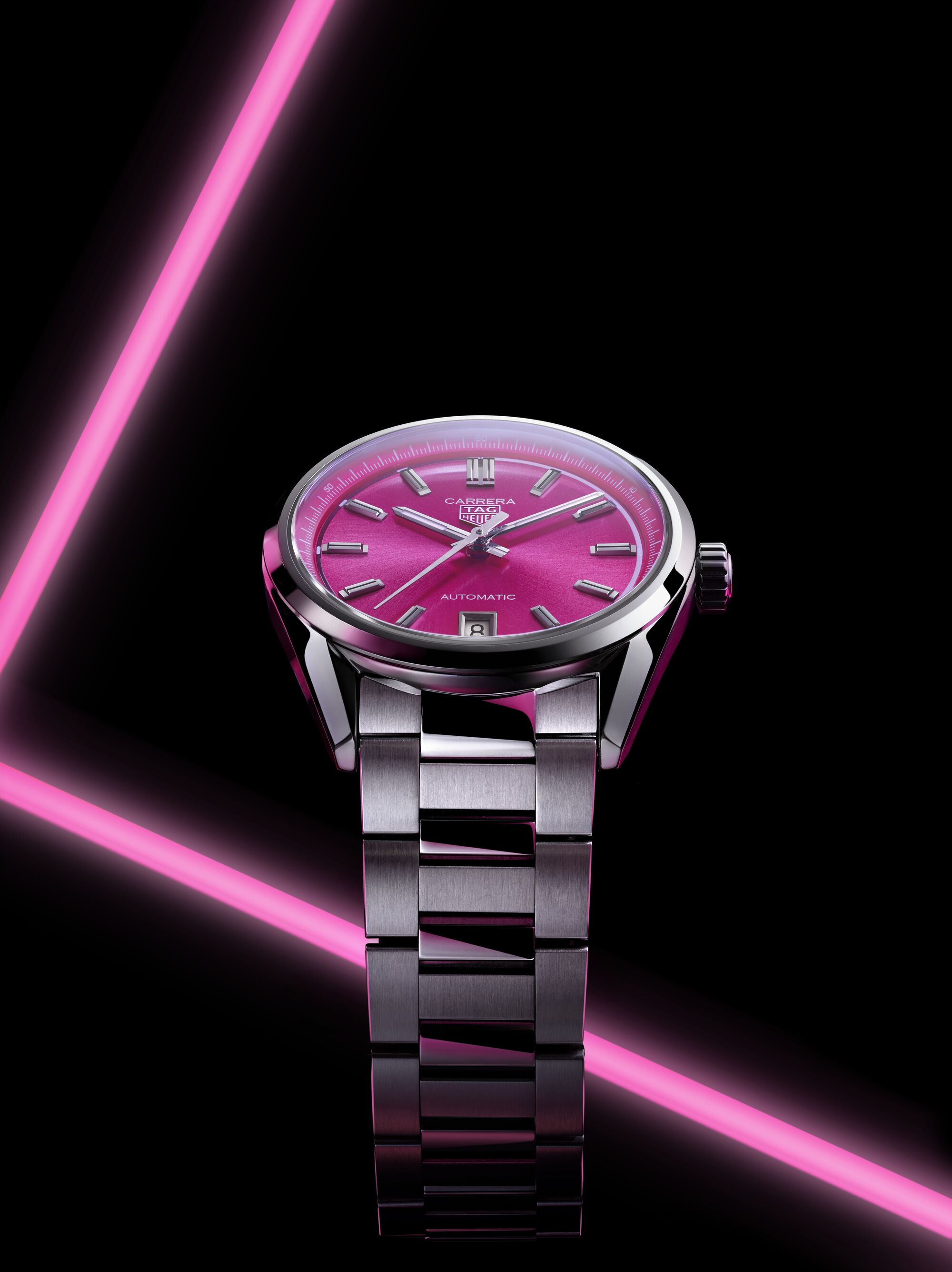 TAG Heuer Carrera Date Pink