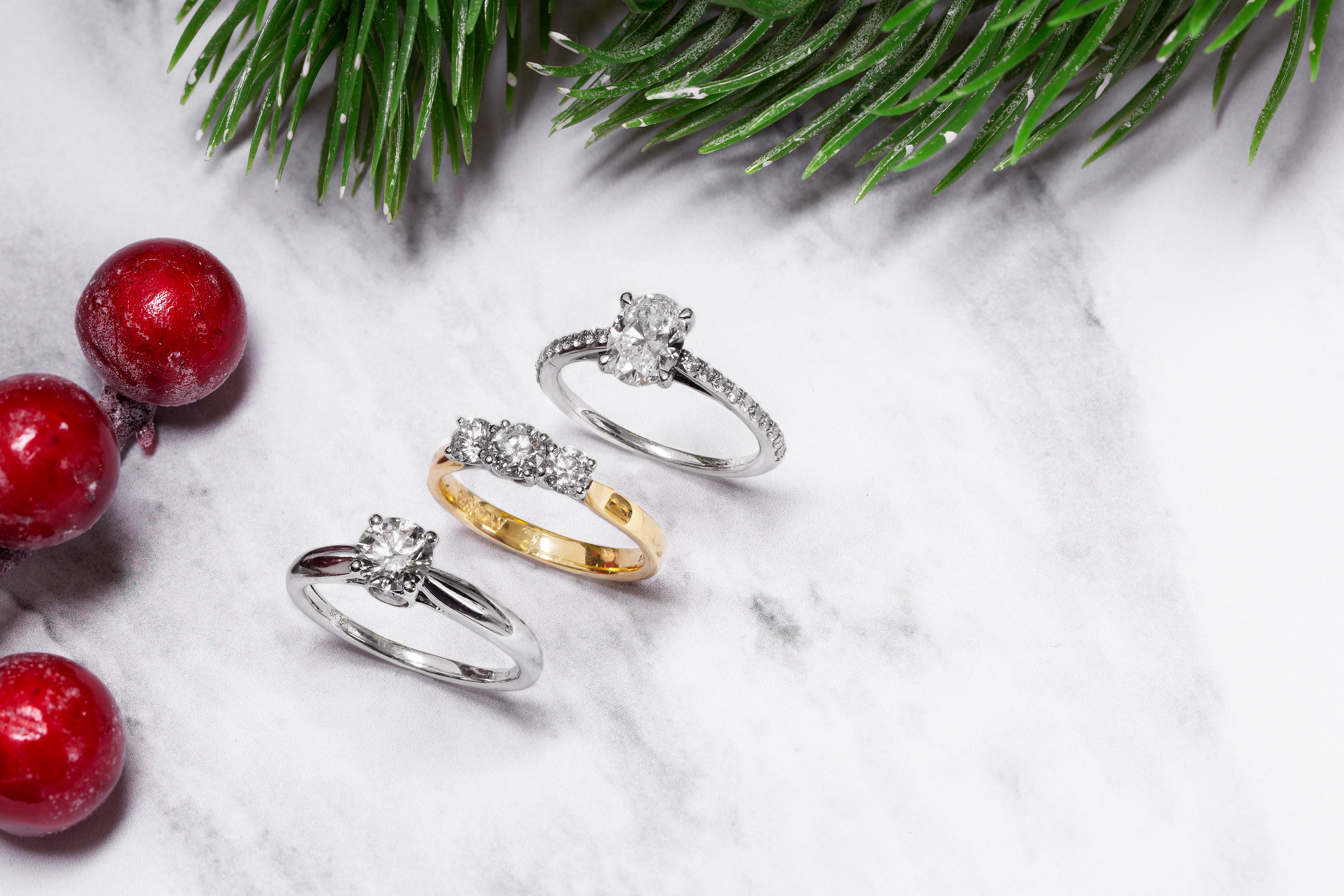 Christmas Engagement Rings