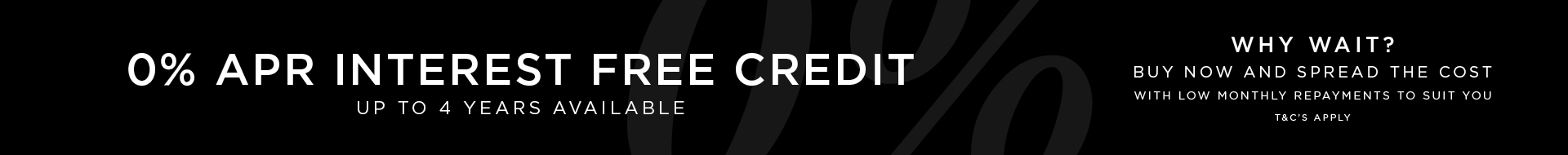 0% Interest available