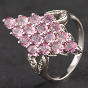 Pink Sapphire Engagement Ring Second Hand