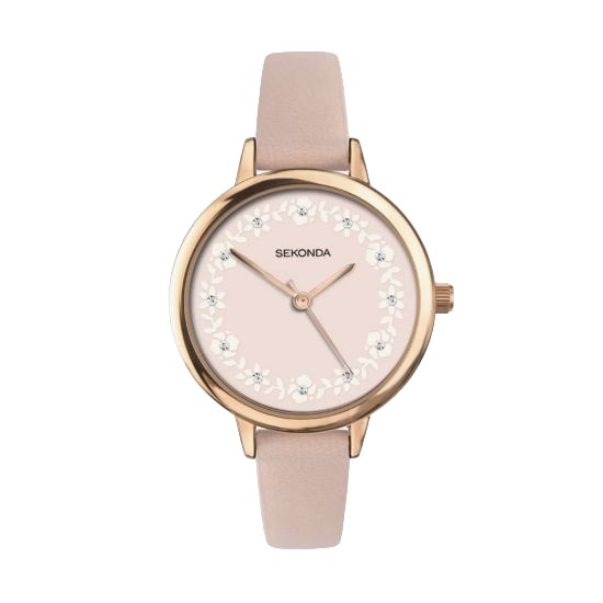 Sekonda Leather Strap Watch