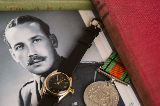 Tony Whitaker Medal and Rolex