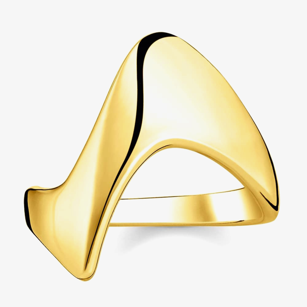THOMAS SABO Gold Plated Heritage Ring TR2237-413-39-54