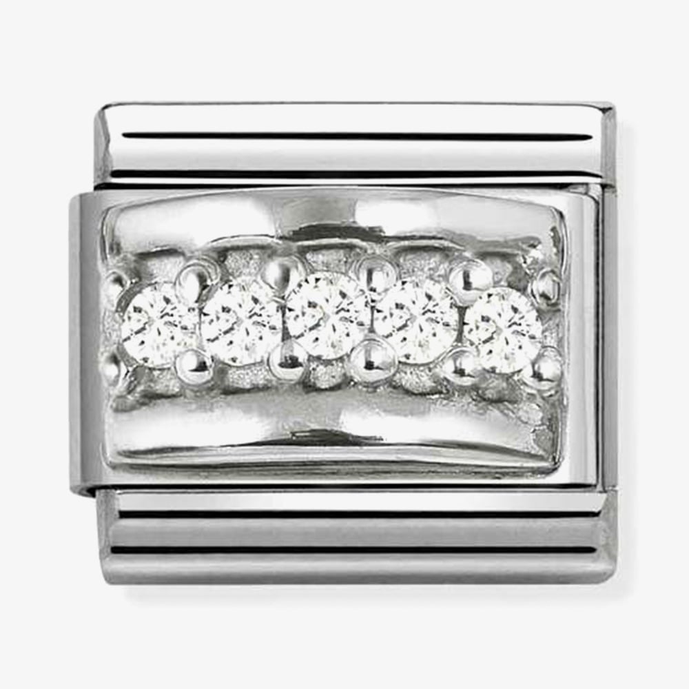 Nomination Classic Symbols Sparkling Band Charm 330304/50