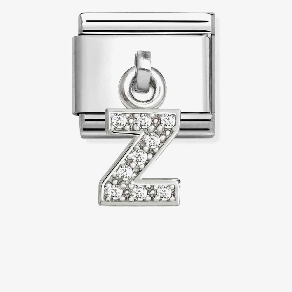 Nomination Silvershine Sparkling Letter Z Charm 331818/26