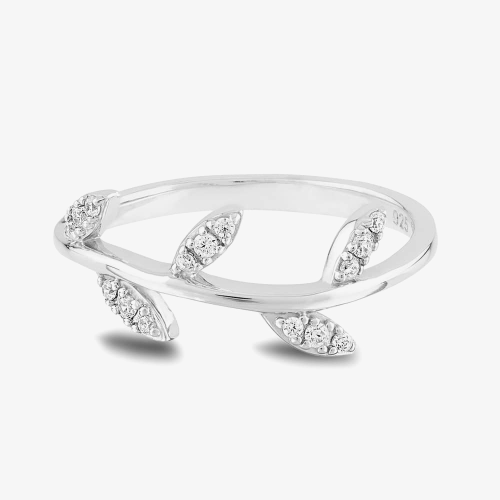 Rosa Lea Leaves Ring AM-2THB013404-52