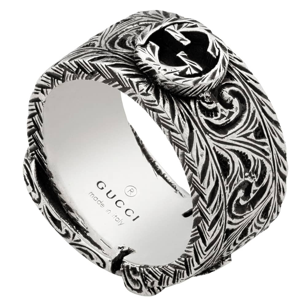 gucci buckle ring