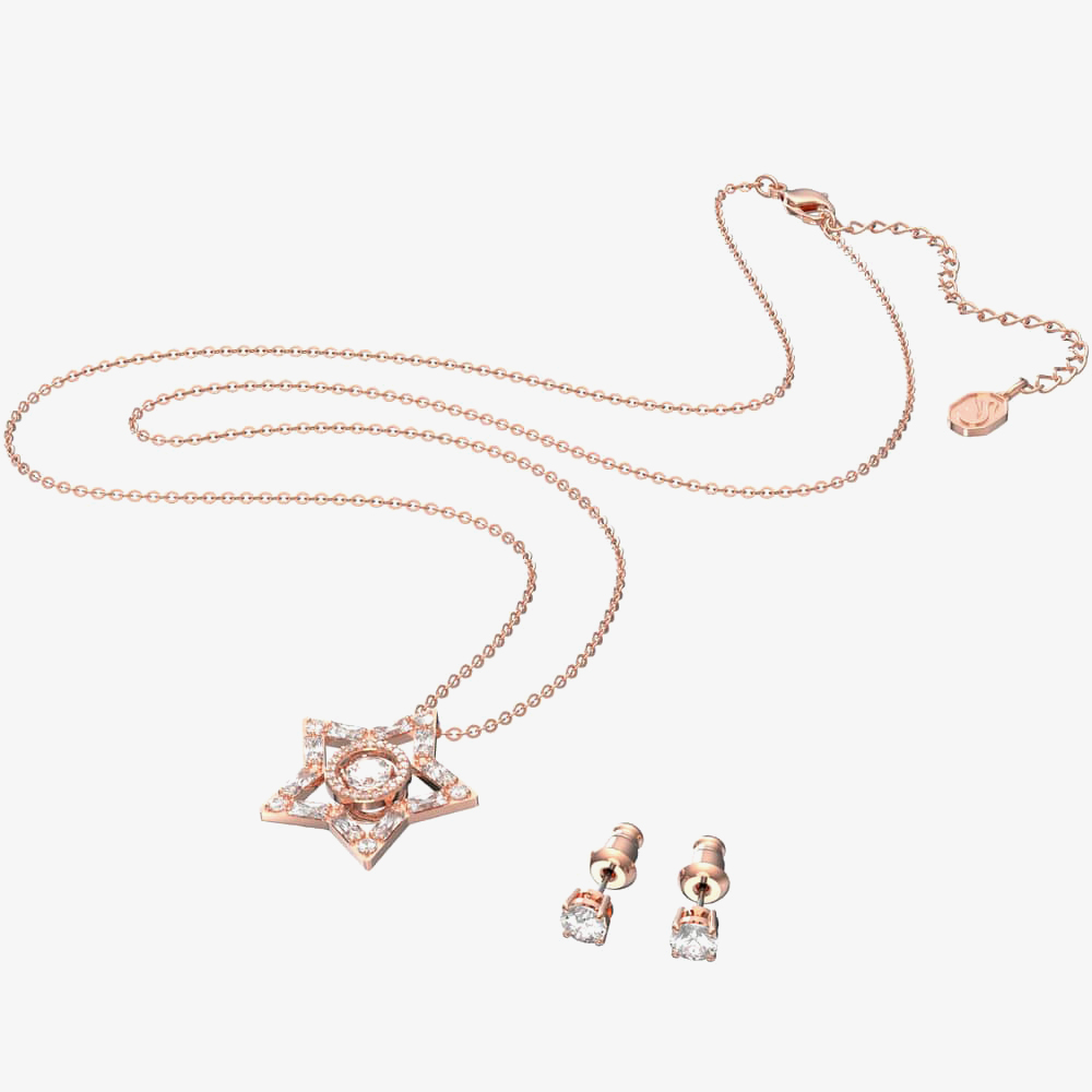 Swarovski Stella Rose Gold Tone Plated 