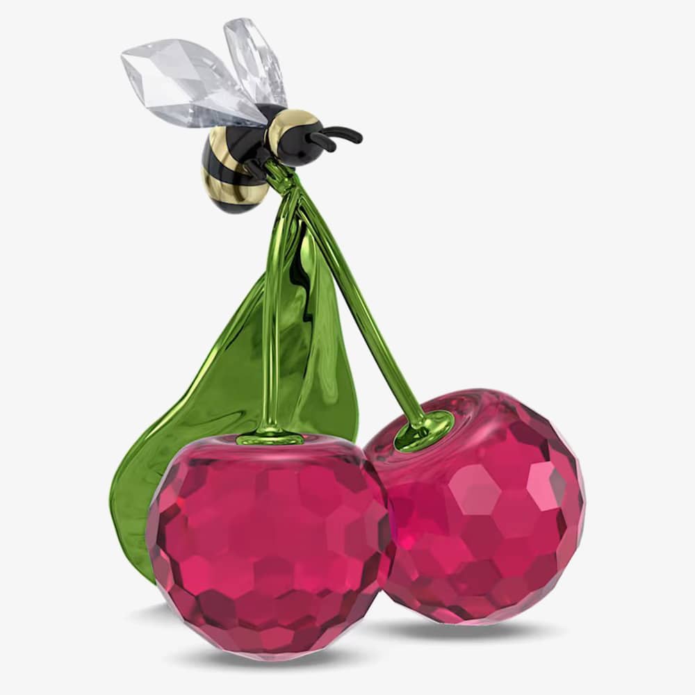 Swarovski Idyllia Bee And Cherry Ornament 5667550