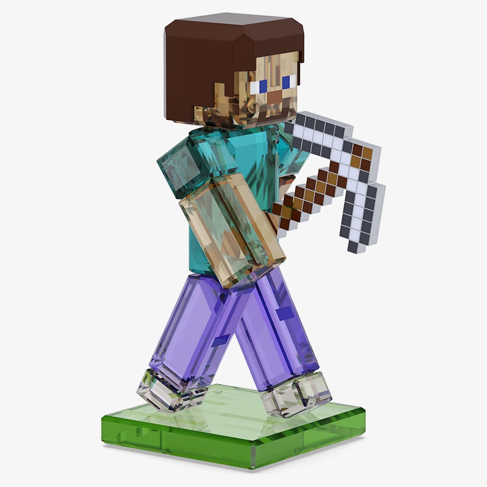 Swarovski 5701272 Minecraft Steve Figurine