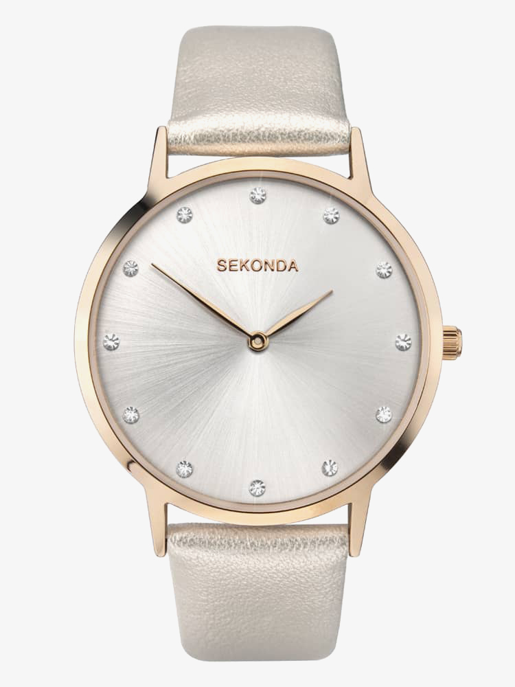 sekonda watch silver
