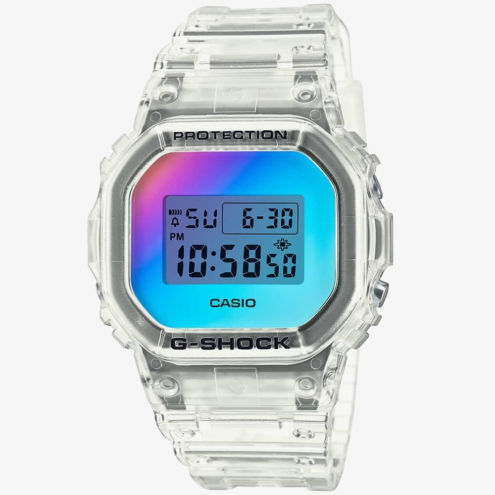 Casio Unisex G Shock Clear Sun Reflect Series Digital Watch DW5600SRS
