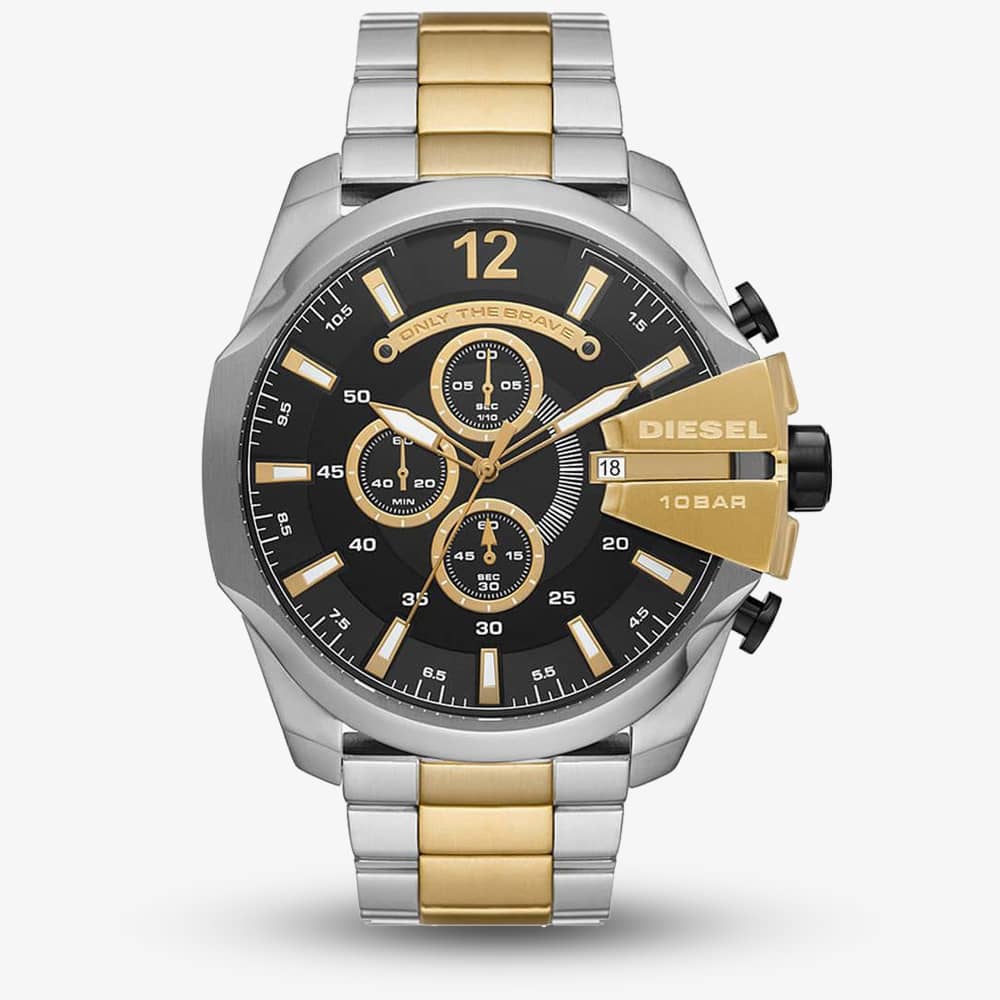 Diesel DZ4581 Mega Chief Chronograph Black Mens Watch