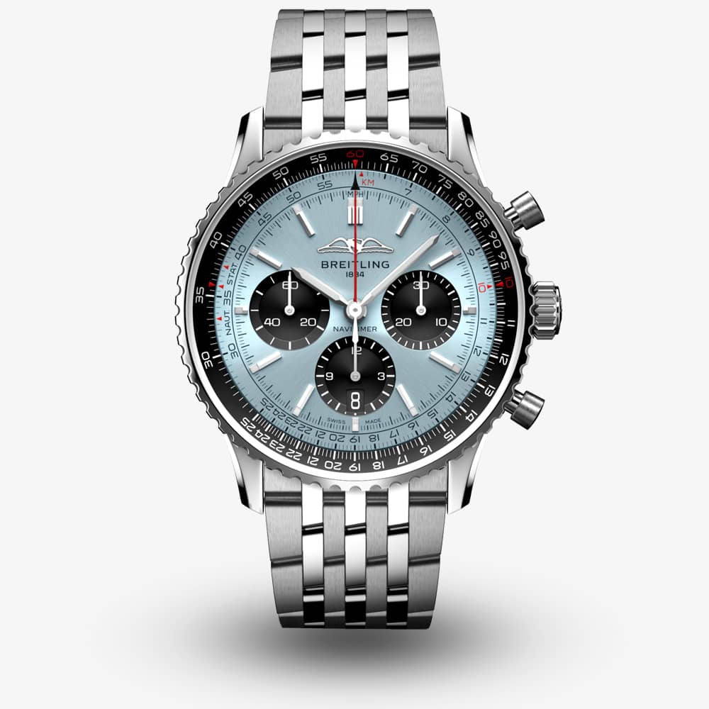 Breitling AB0138241C1A1 Navitimer Blue Mens Watch - thbaker.co.uk