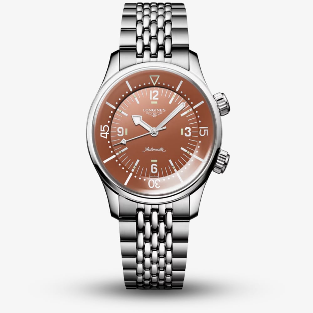 Longines Legend Diver Brown Watch
