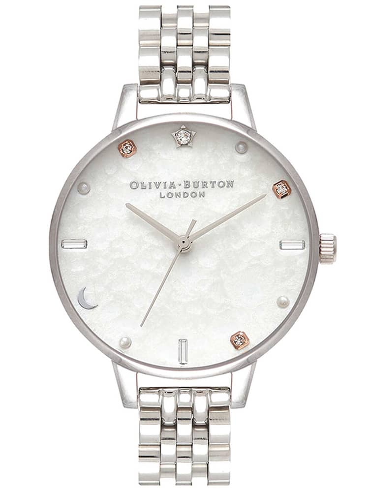 Olivia Burton Celestial Silver Bracelet Watch OB16GD30