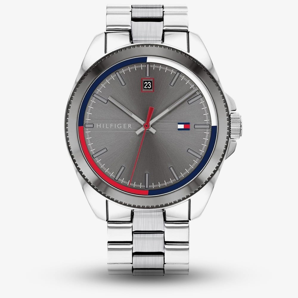 Tommy Hilfiger 1791684 Grey Dial Mens Watch