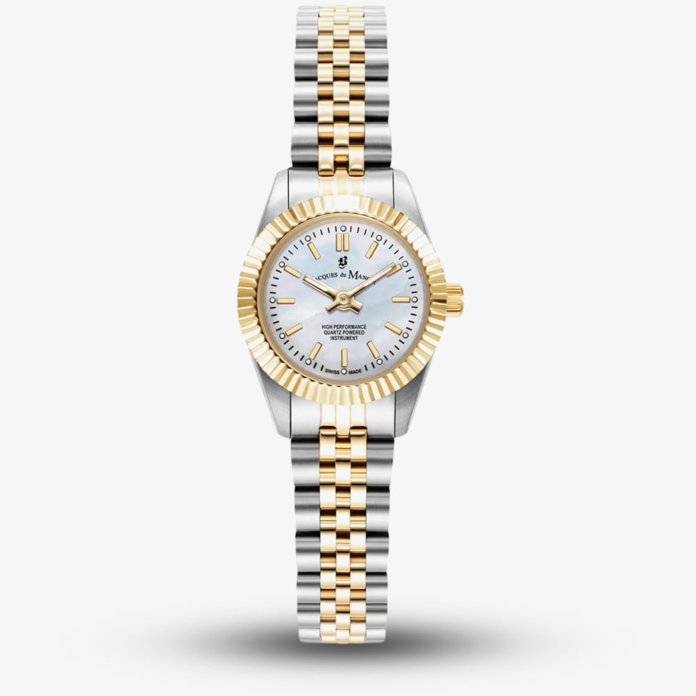 Jacques du Manoir Ladies Mini Inspiration Two Tone Watch JWL05102