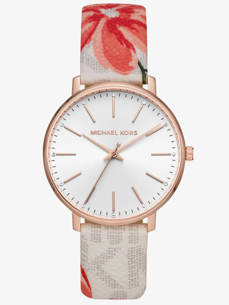 Michael Kors Ladies Pyper Rose Gold 