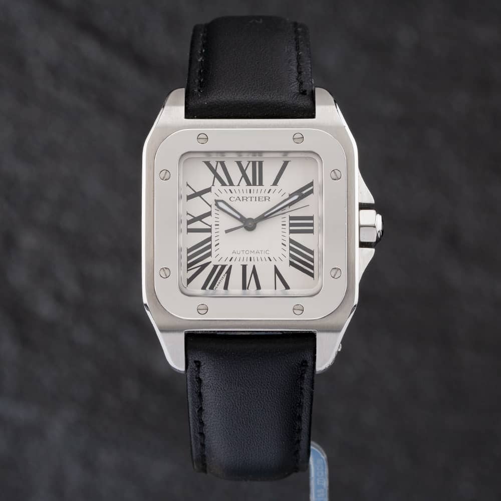 Second Hand Cartier Santos 100 Watch 2878 | T.H. Baker Family Jewellers