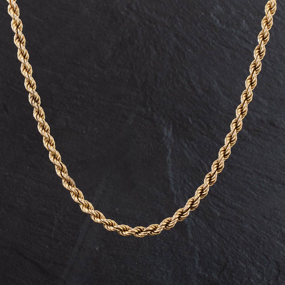 Second Hand 9ct Yellow Gold 17 Inch 