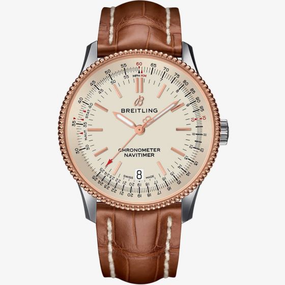 breitling leather