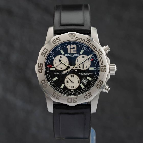 Second Hand Breitling Colt Watch A7338710 T.H. Baker Family Jewellers