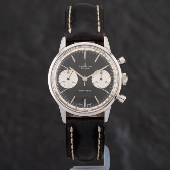 Second Hand Breitling Top Time Vintage Chronograph Watch 2002 Est