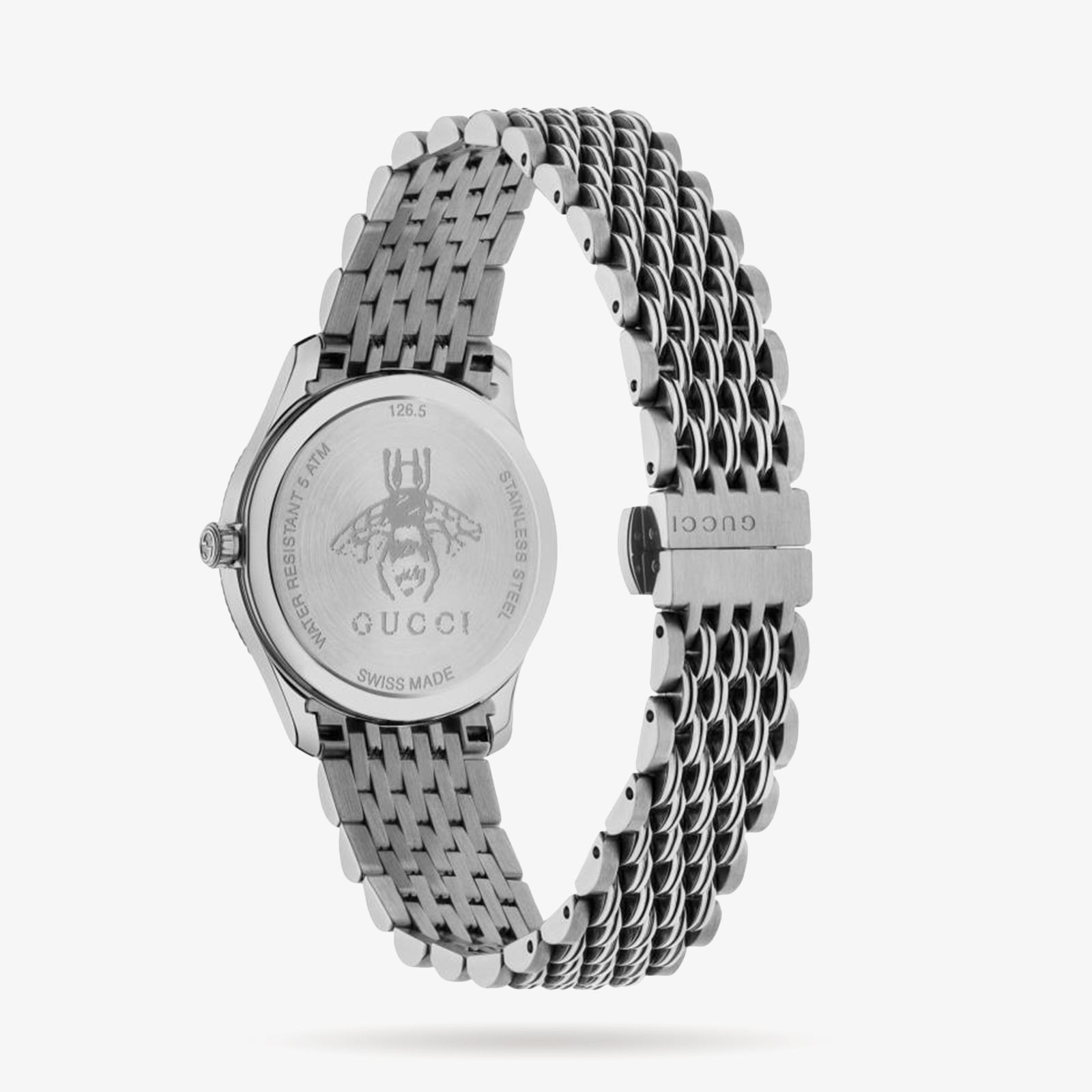 Gucci YA1265019 Silver Dial Ladies Watch - thbaker.co.uk
