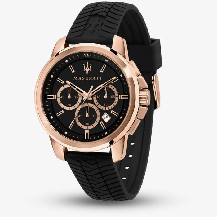 Maserati R8871621012 Chronograph Black Dial Mens Watch - thbaker.co.uk