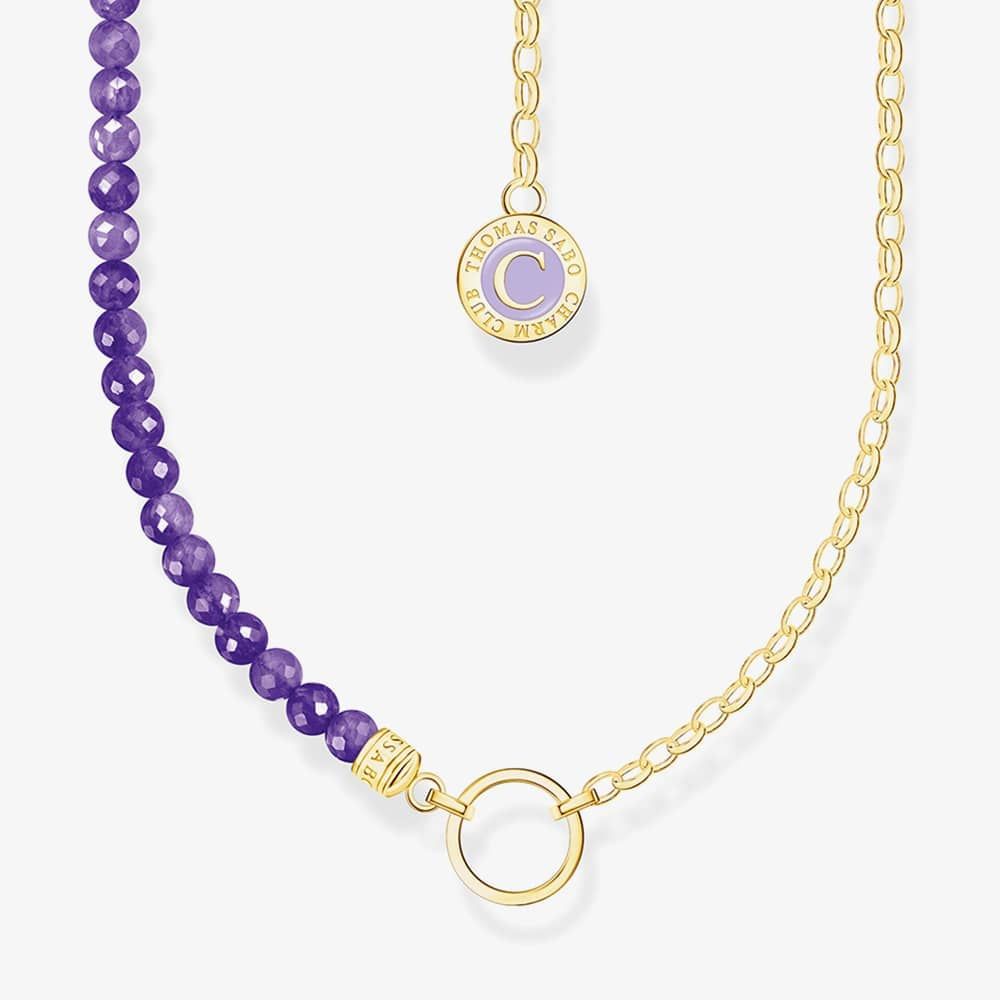THOMAS SABO Charm Karma In Argento 925 Con Zirconia – Portafortuna Da Infilare Per Bracciale O Collana