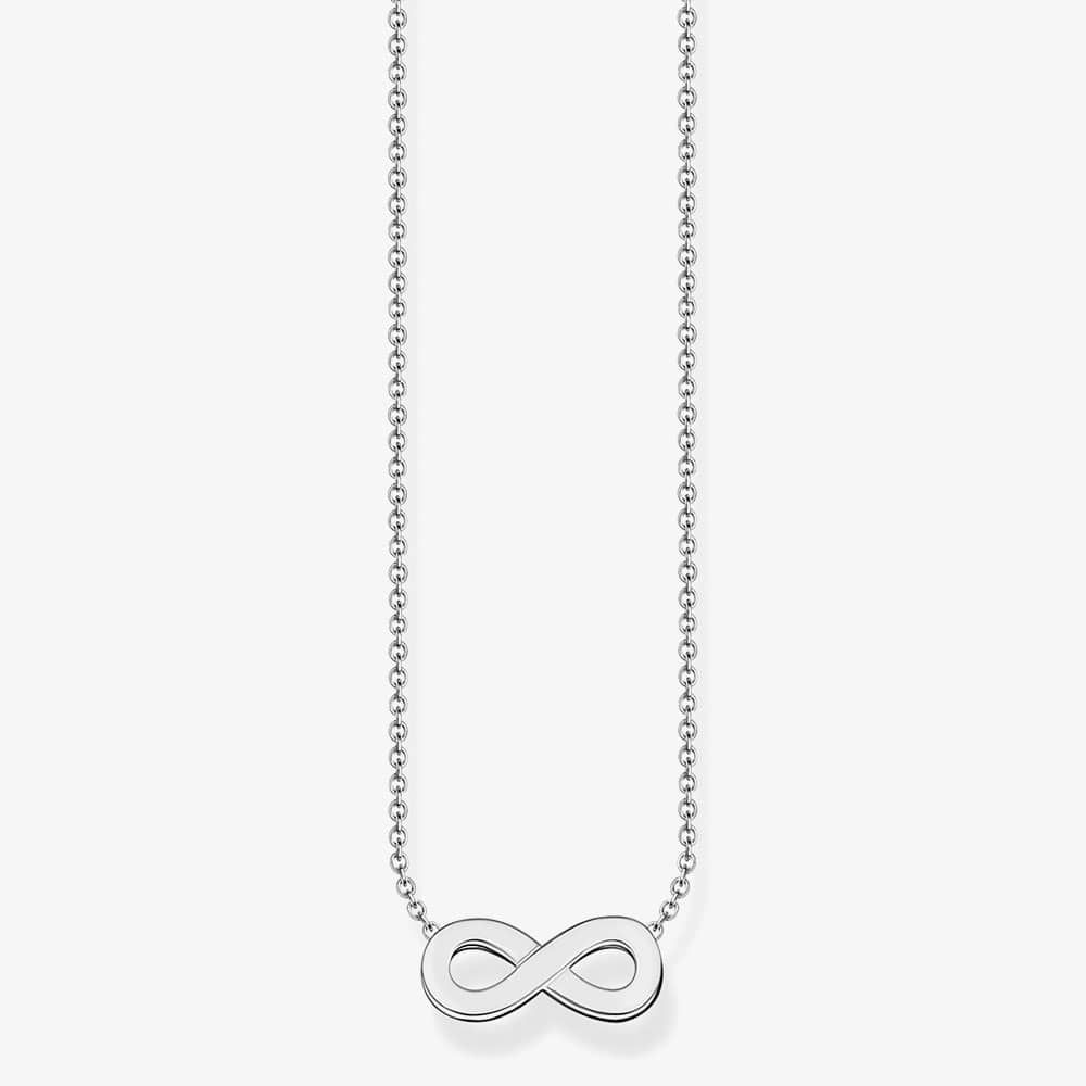 Chaîne à Breloques Thomas Sabo Paperclip En Argent 925 Recyclé | Longueur 40-45 Cm, Style Intemporel - 13