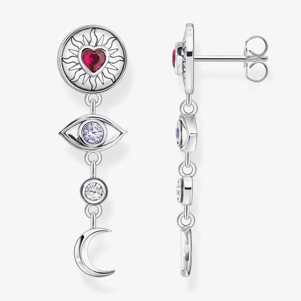 Thomas Sabo Kolczyki Damskie Srebro 925 32017940 E Sterling Próby 925, Kolor: W Kolorze Srebrnym