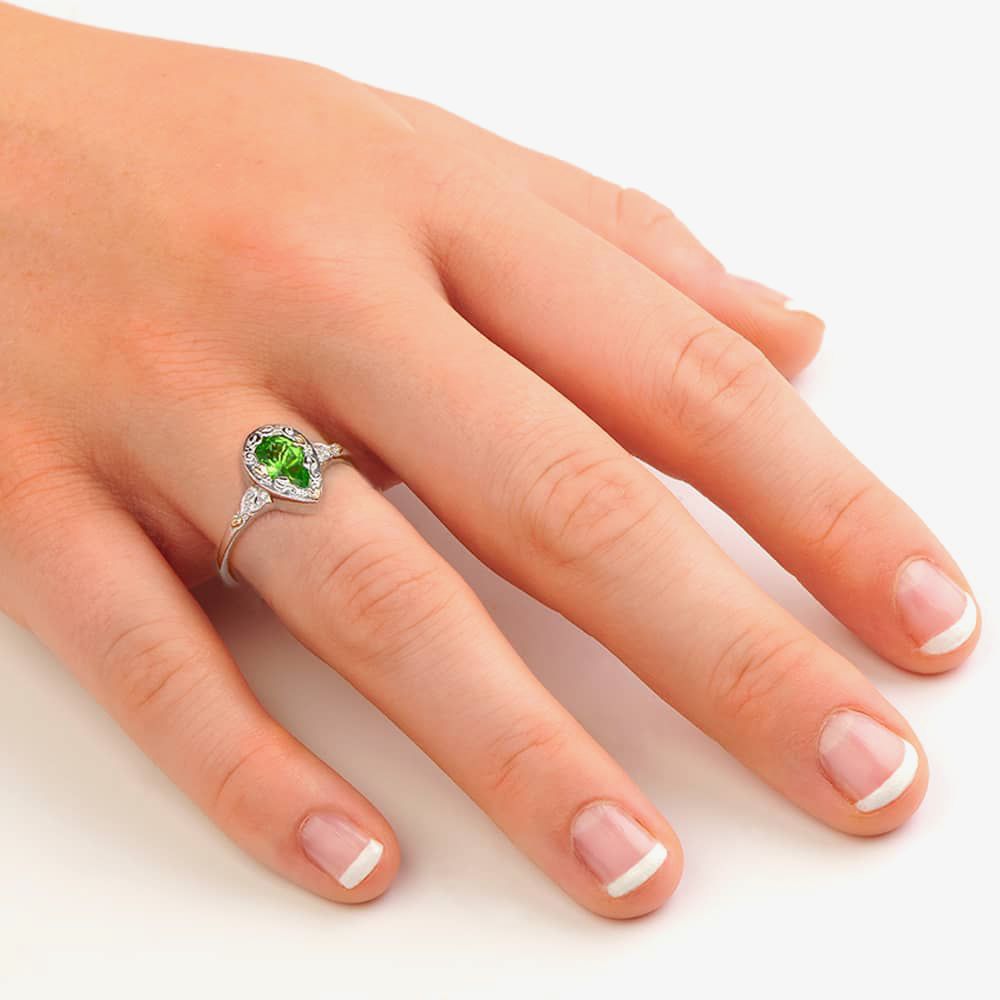 Clogau 3SENCR Enchanted Forest Cocktail Ring