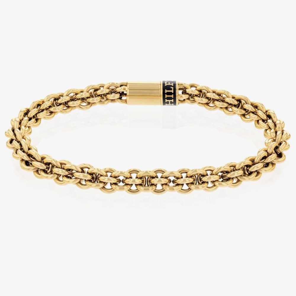 Tommy Hilfiger 2790522 Gold Plated Intertwined Chain Bracelet 