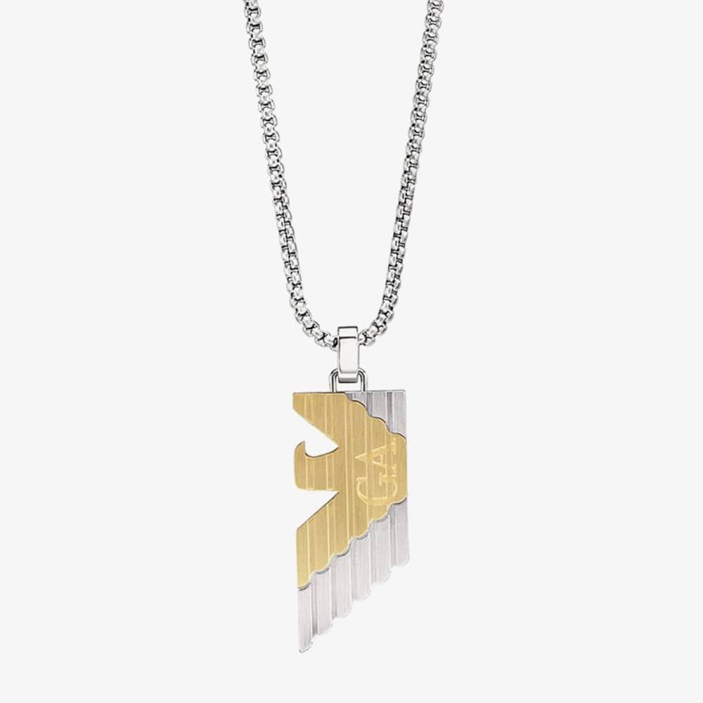 Emporio Armani EGS3073040 Two Colour Eagle Necklace