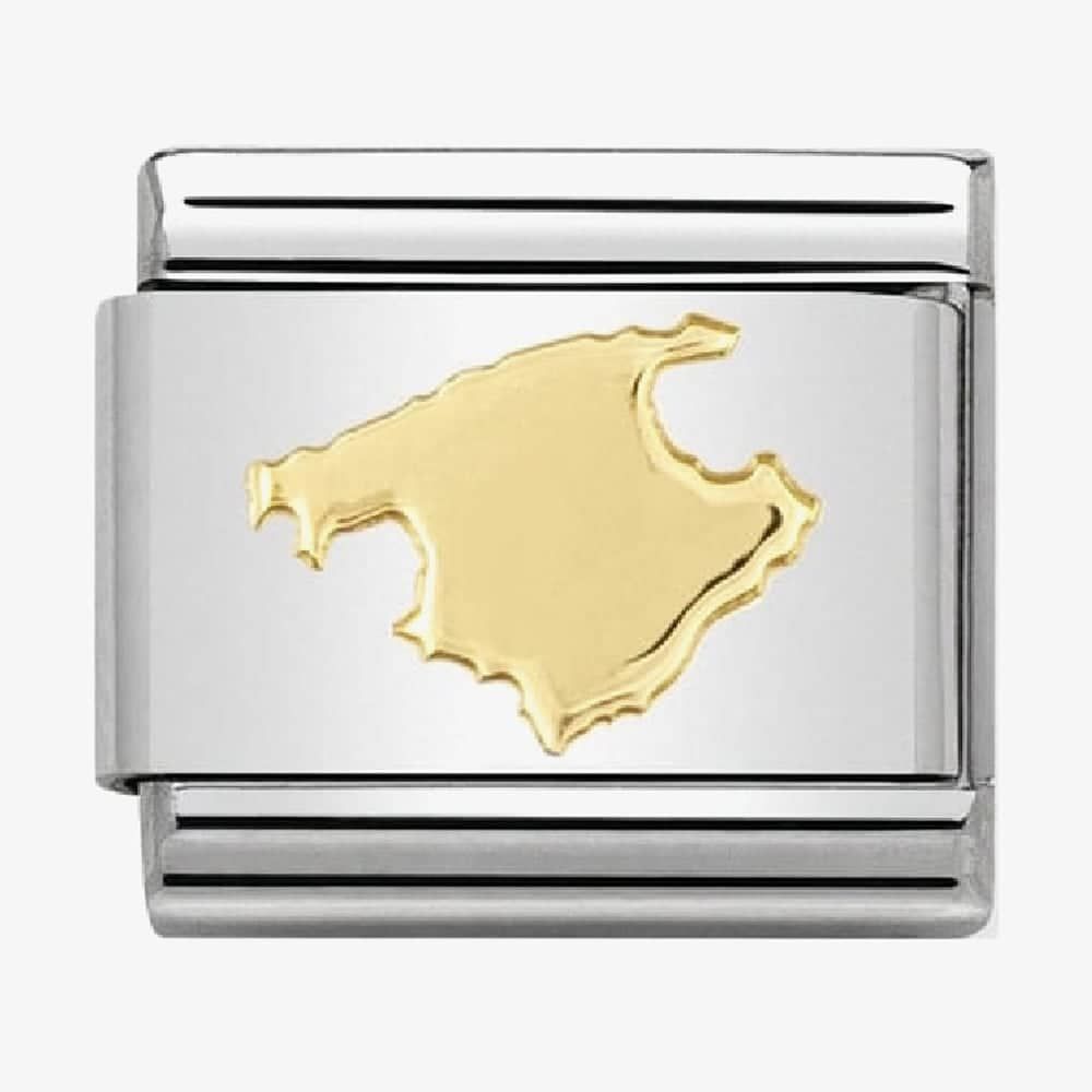 Nomination 030128/11 Classic Geographic Symbols 'Majorca' Charm - Main Image
