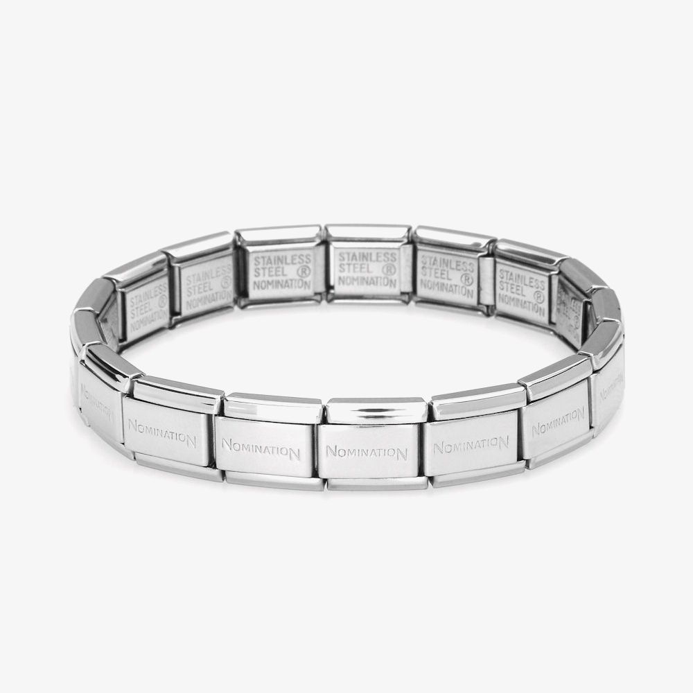 Nomination 030000/SI CLASSIC Stainless Steel Base Bracelet thbaker.co.uk