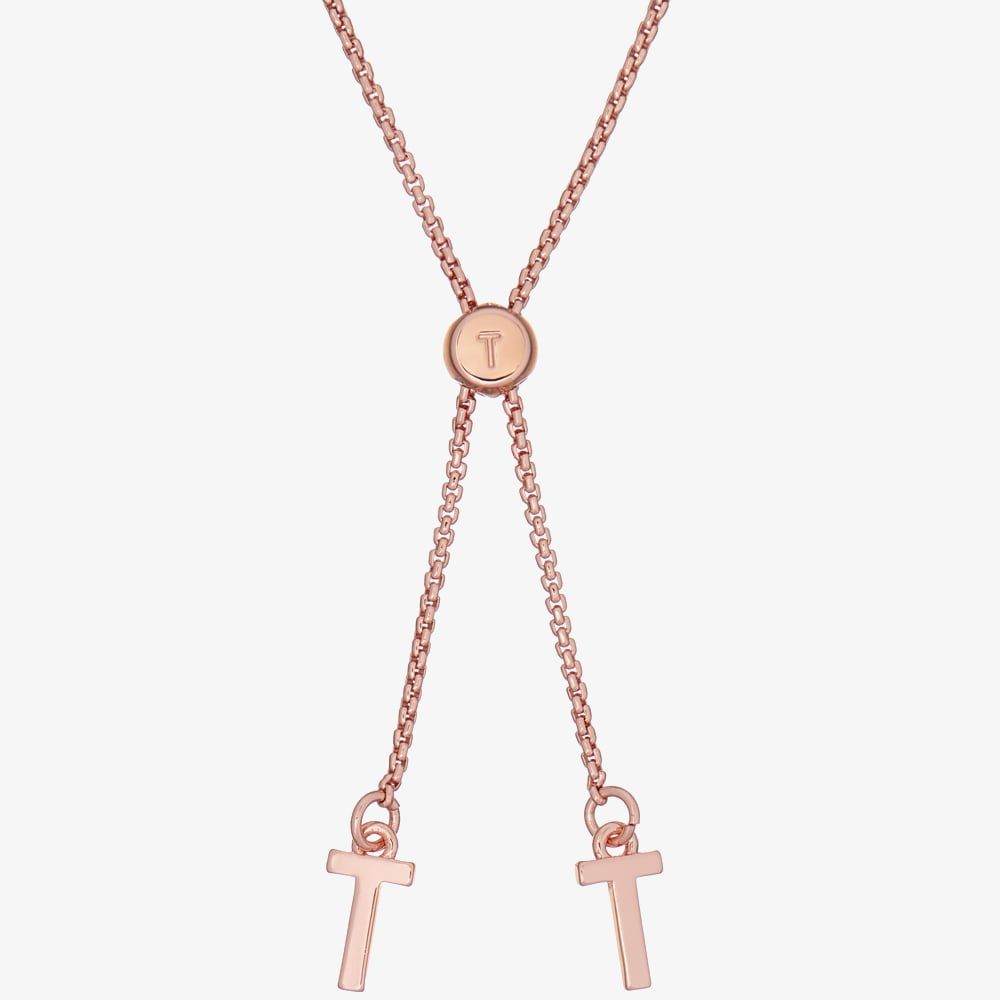 Ted Baker TBJ2968-24-02 MELRAH Rose Gold Tone Crystal Bracelet 